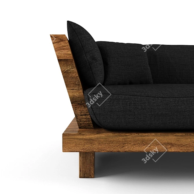 Comfort Plus Sofa 3D model image 2
