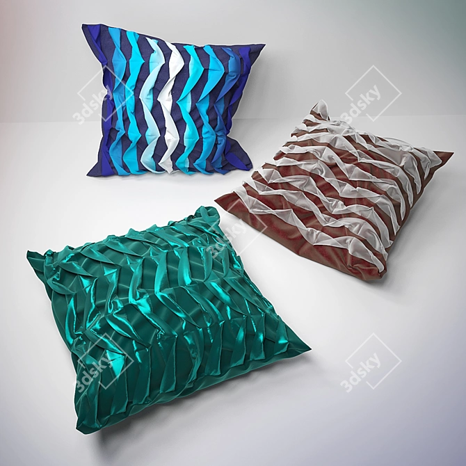 Decorative Pillows 3D model image 1