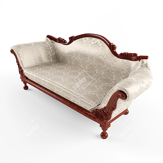 Classic Sofa 3D model image 1