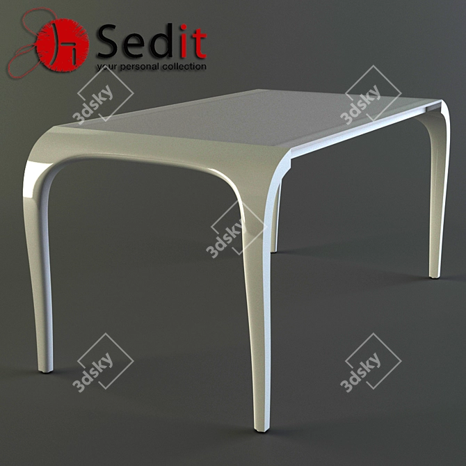 Artu SEDIT - Plastic & Glass 3D model image 1