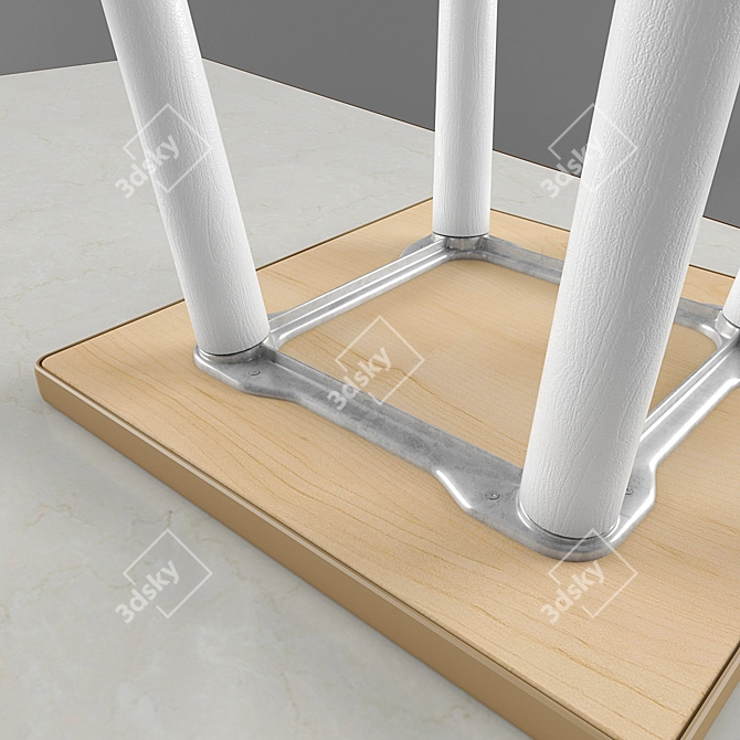 Modern Russian Made Table Set 3D model image 2