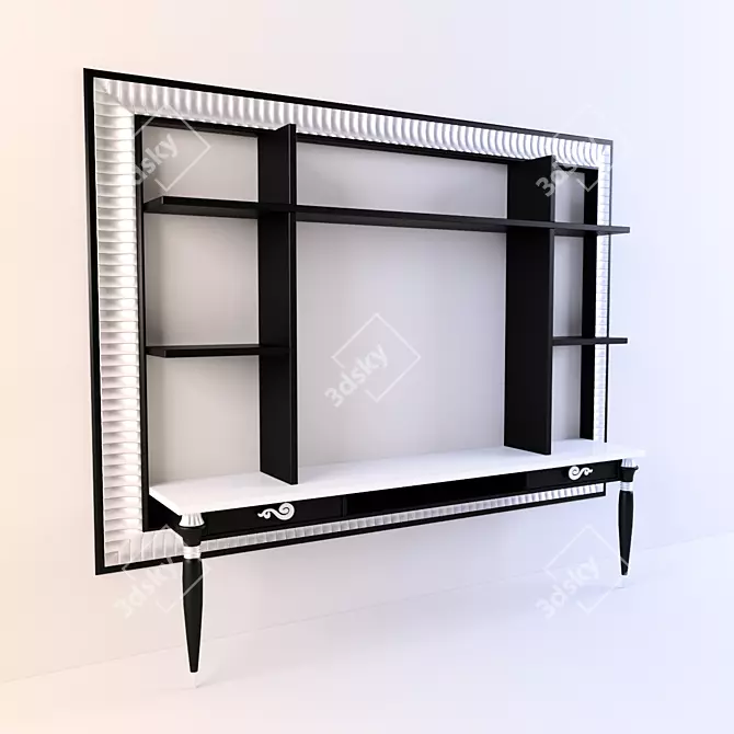 VILLARES CASA TV Stand 3D model image 1