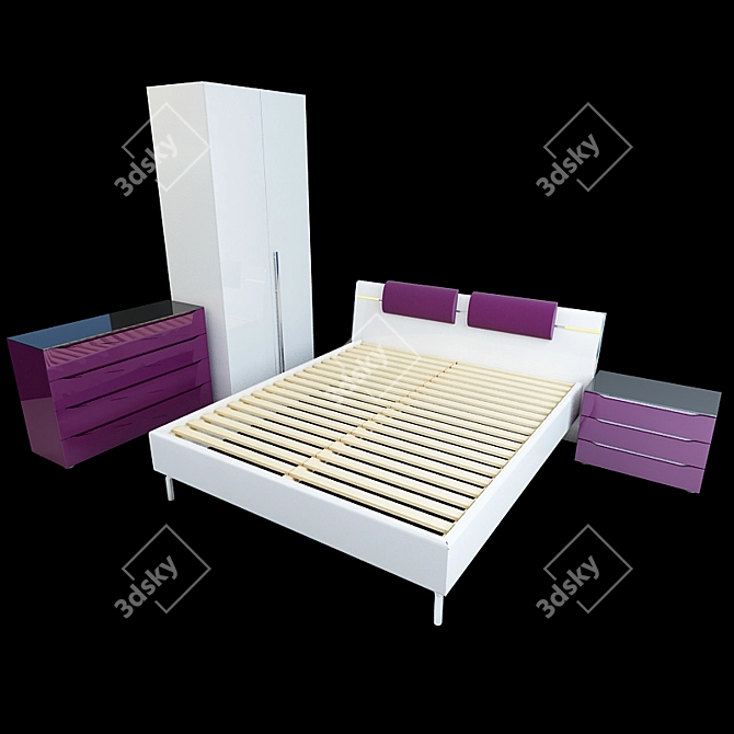 METIS Plus: The Ultimate Bedroom 3D model image 1