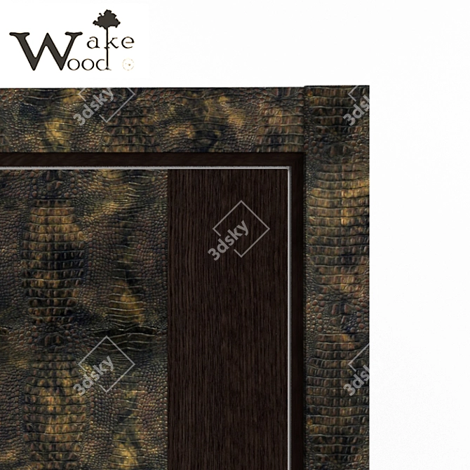 Stylish Elegance: Wakewood Interior Doors 3D model image 3