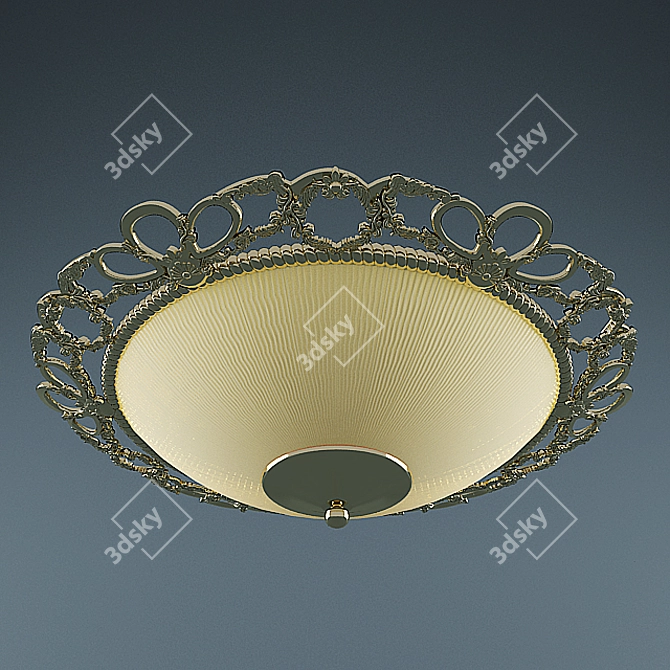 KAIYAN KY 80313: Elegant Chandelier 3D model image 1