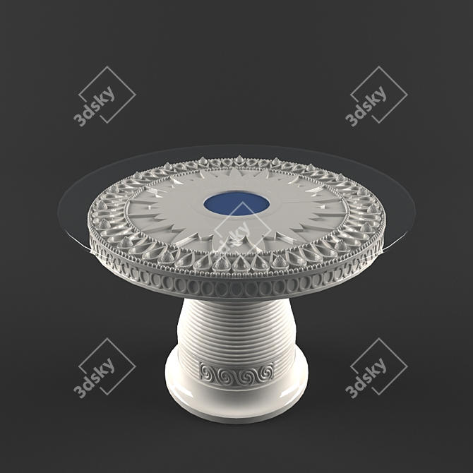 Elledue Round Table 3D model image 1