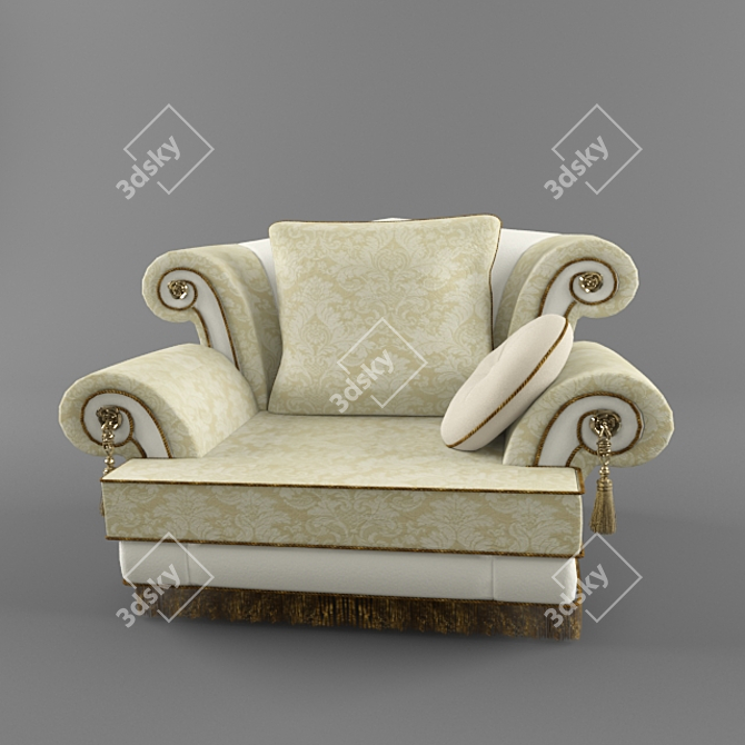 Anastasia Elle Salotti - Elegant and Comfy 3D model image 1