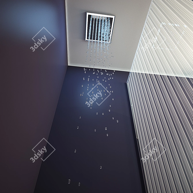 Luxury Shower Set by Antonio Lupi 3D model image 2