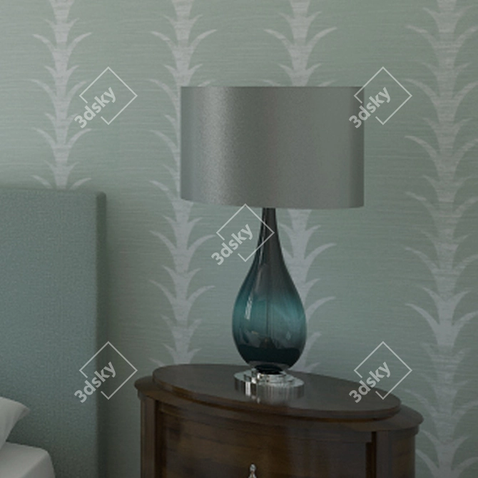 Chianti Petrol Lamp - Elegant Lighting 3D model image 2