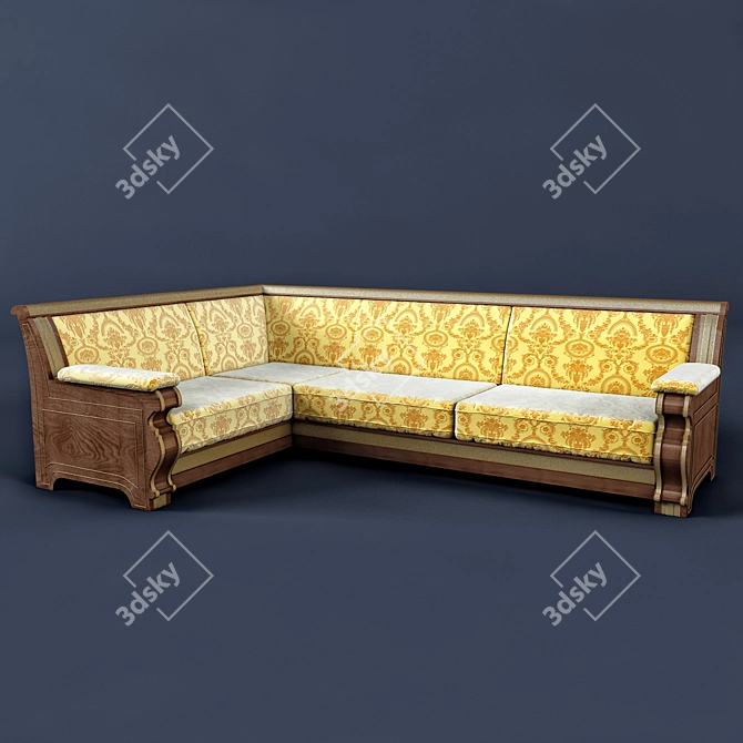 Classic Sofa 3D model image 1