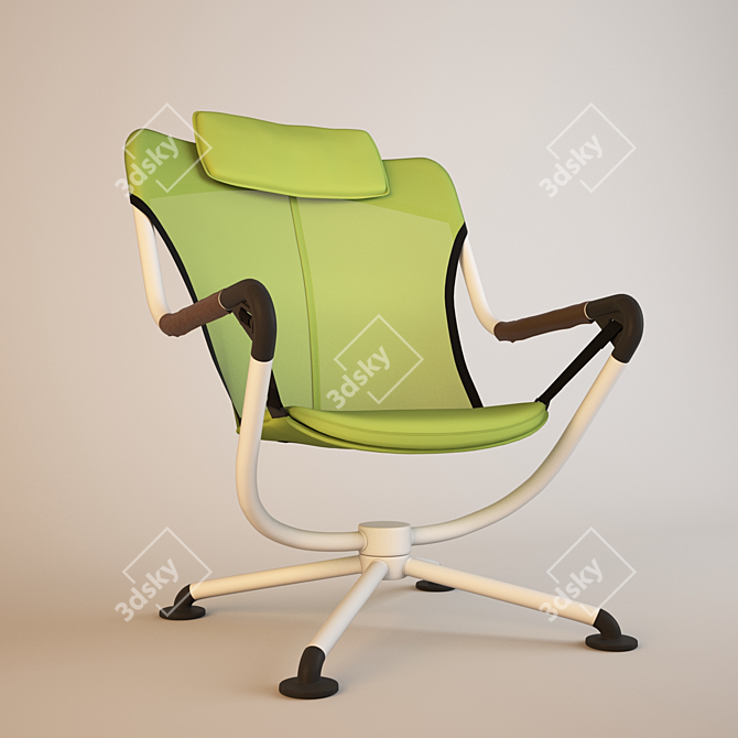 Vitra Waver Chair by Grcic 3D model image 1