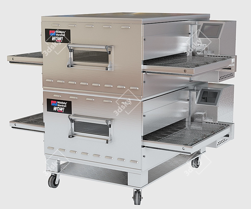 Middleby Marshall Conveyor Pizza Oven 3D model image 1