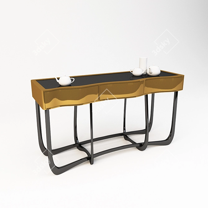 SINUOUS Console - Coolors Collection 3D model image 1