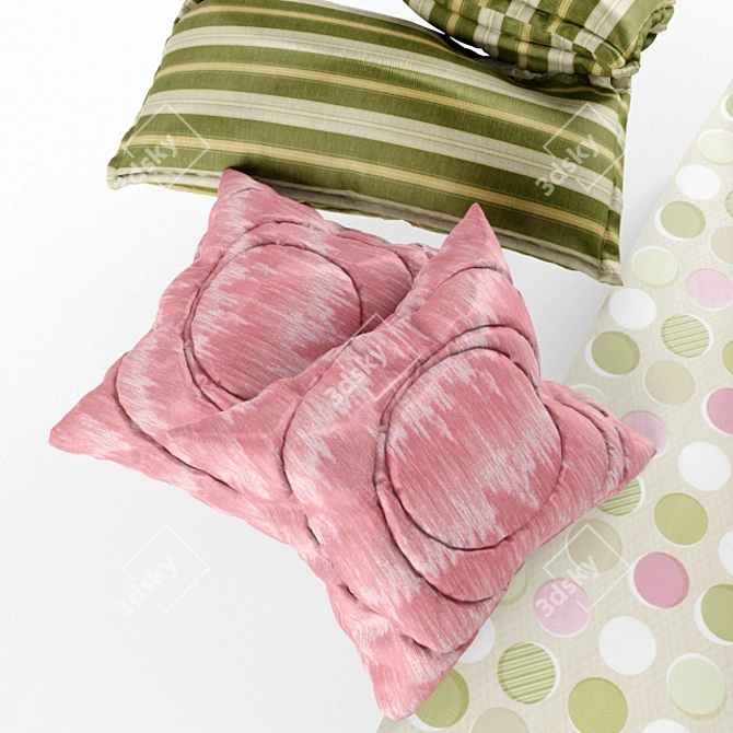 Cozy DreamKids Bed 3D model image 3