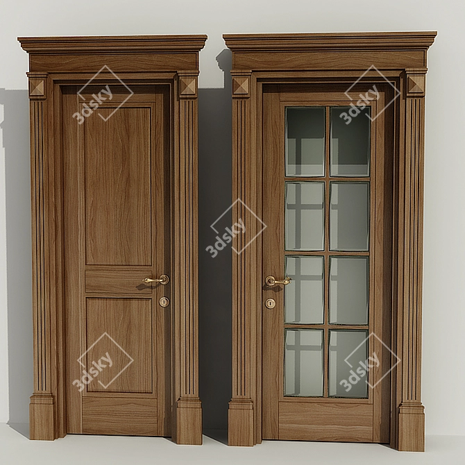 Elegance in Every Door 3D model image 1