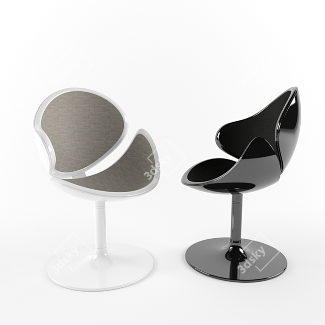 Modern Sintesi Bubble Chair 3D model image 1