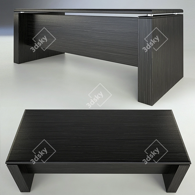 ErgoTech Office Table 3D model image 1