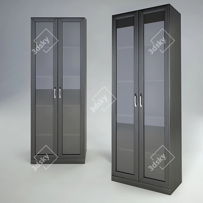 Modern Office Cabinet 3D model image 1