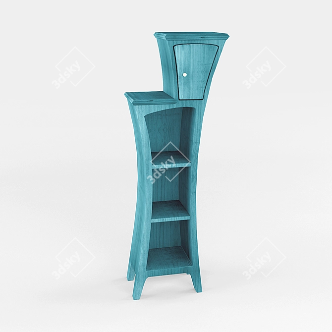 Artisan Cabinet: Dust Furniture 3D model image 1