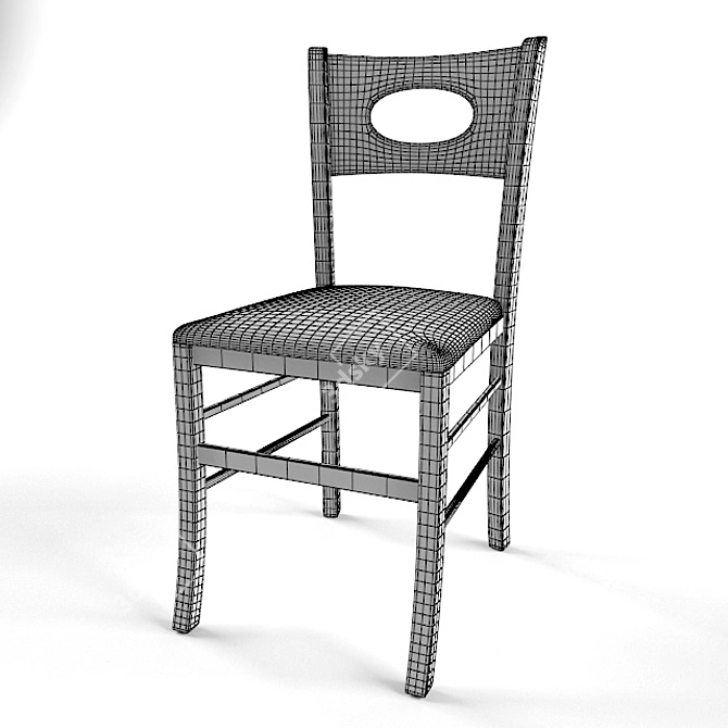 Sleek Beatrice Chair: Perfectly Preserved Comfort 3D model image 2