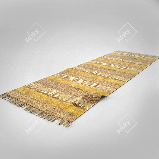 Versatile Rug-Track Trio (3 Variants) 3D model image 2