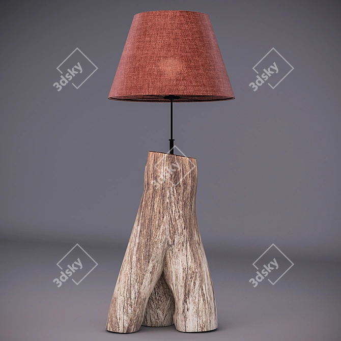 Vynarchyk Torch Lamp 3D model image 1