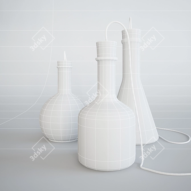 Labware Lamps by Benjamin Hubert 3D model image 3