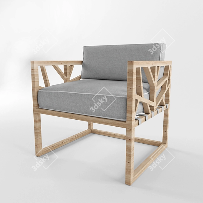 Stylish Tree Chair in WEWOOD 3D model image 1