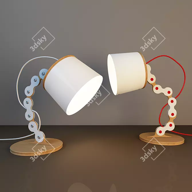 Wirelink Lamp by Cho Hyung Suk 3D model image 1