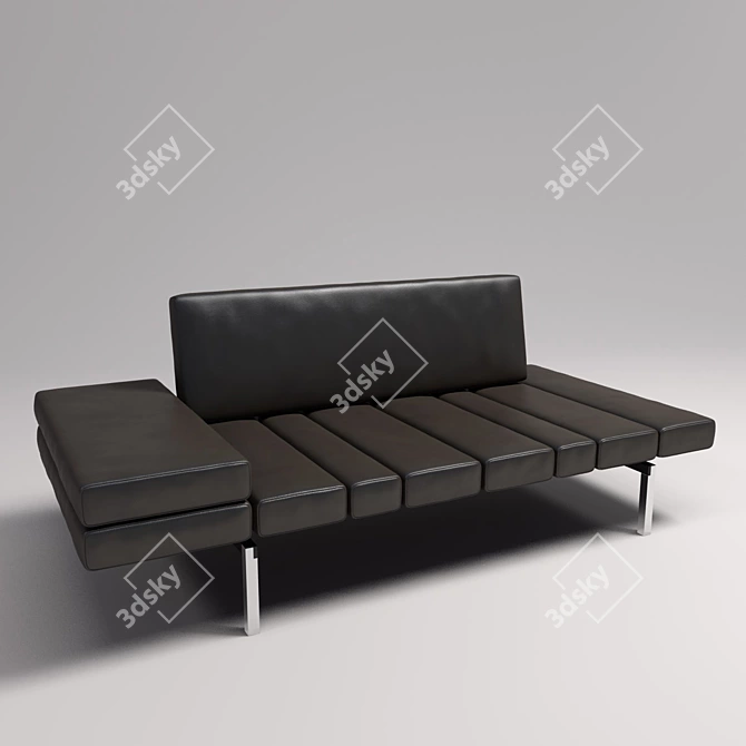 Elegant Minotti SMITH Sofa 3D model image 1