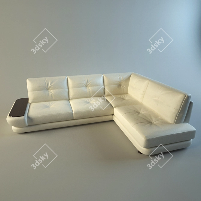 Modular Corner Sofa: Martin Pushe 3D model image 1