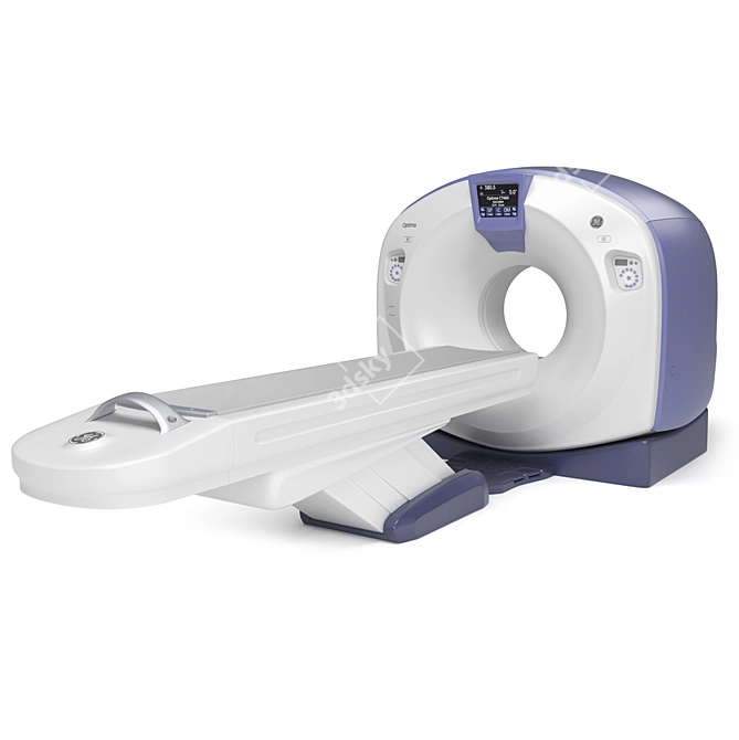 Advanced MRI System 3D model image 1