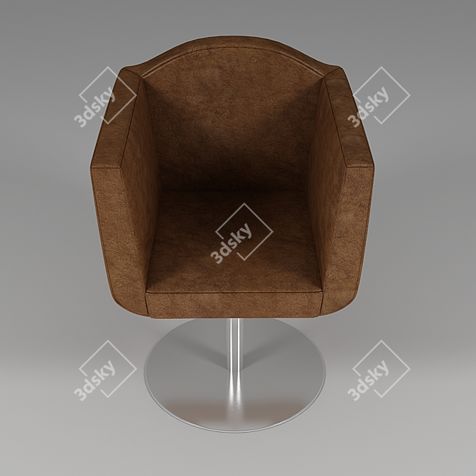Elevate Luna Guest Chair 3D model image 2