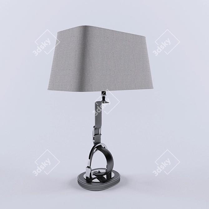 Elegant Equestrian Accent Piece 3D model image 1