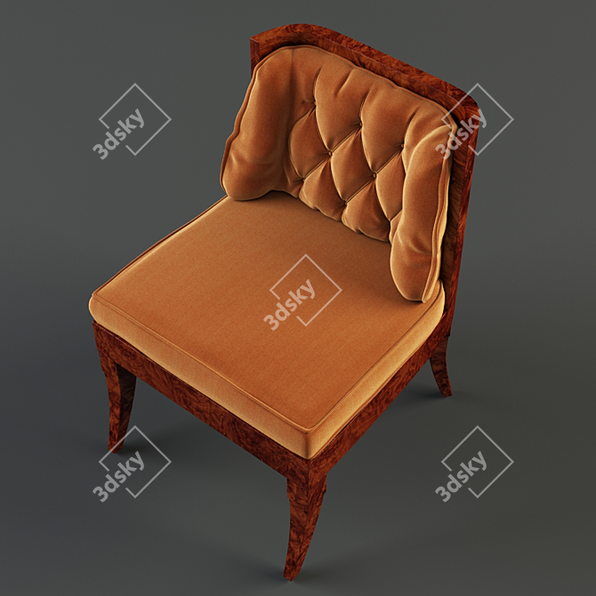 Modern Caravaggio Chair | Interna 3D model image 2