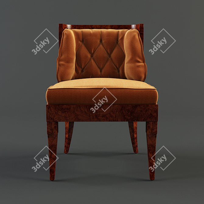 Modern Caravaggio Chair | Interna 3D model image 3