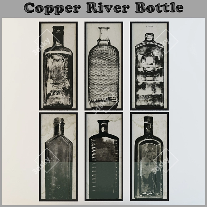 Copper River Expedition Bottle 3D model image 1