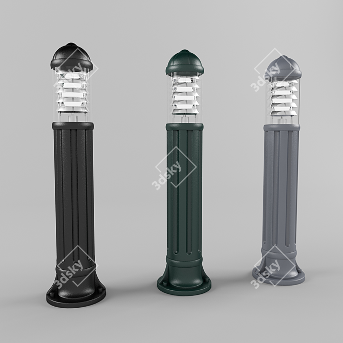 Sauro Street Light | 800mm Height 3D model image 1