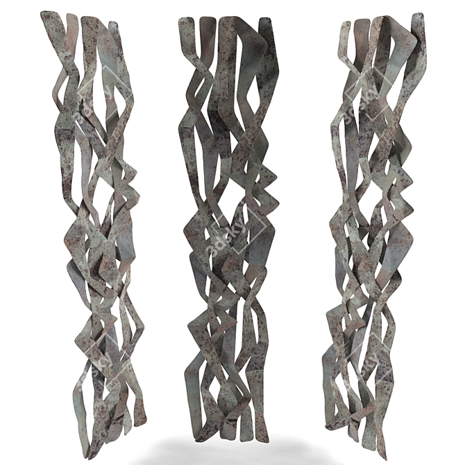 Metal Wall Decor 3D model image 1