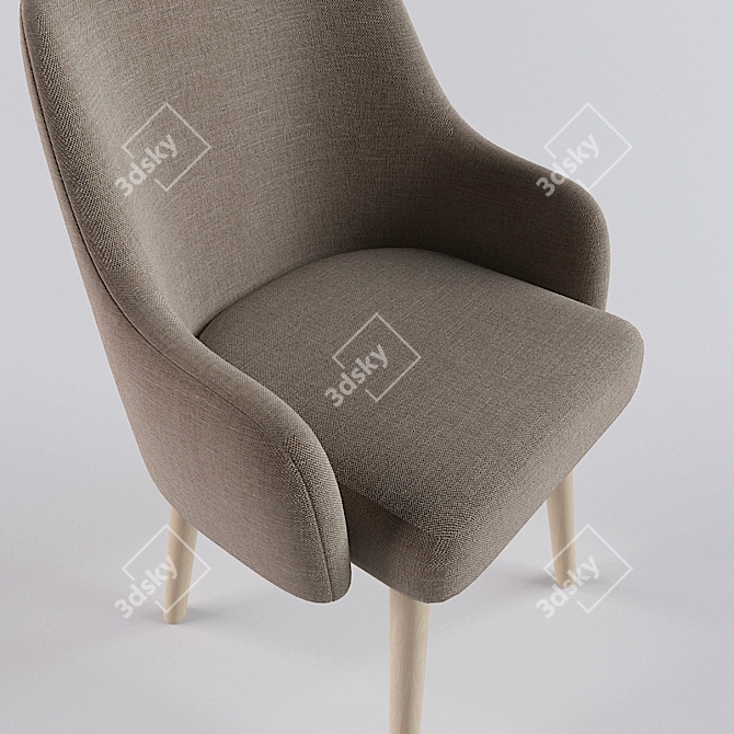 ComfortMax Saddle Chair 3D model image 3