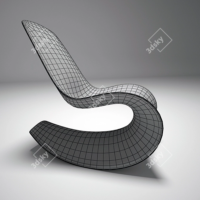 ODEChair: Stylish Designer Chair 3D model image 3