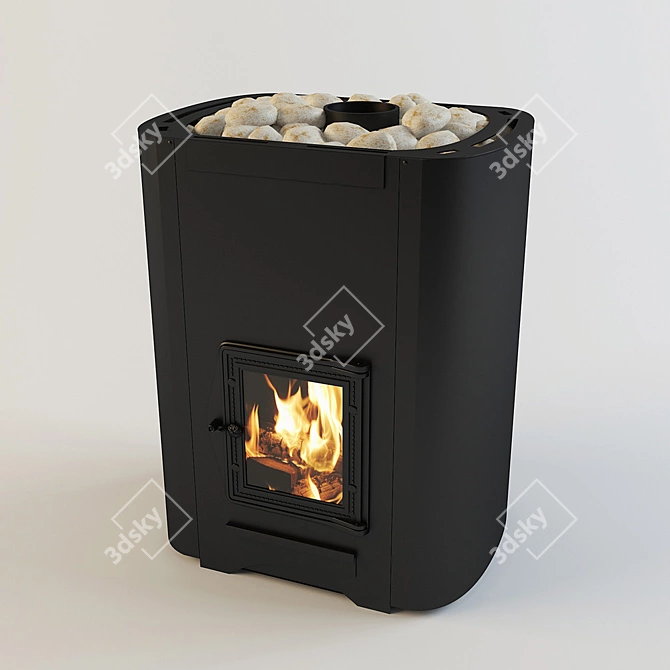 Russian Oven 3D model image 1