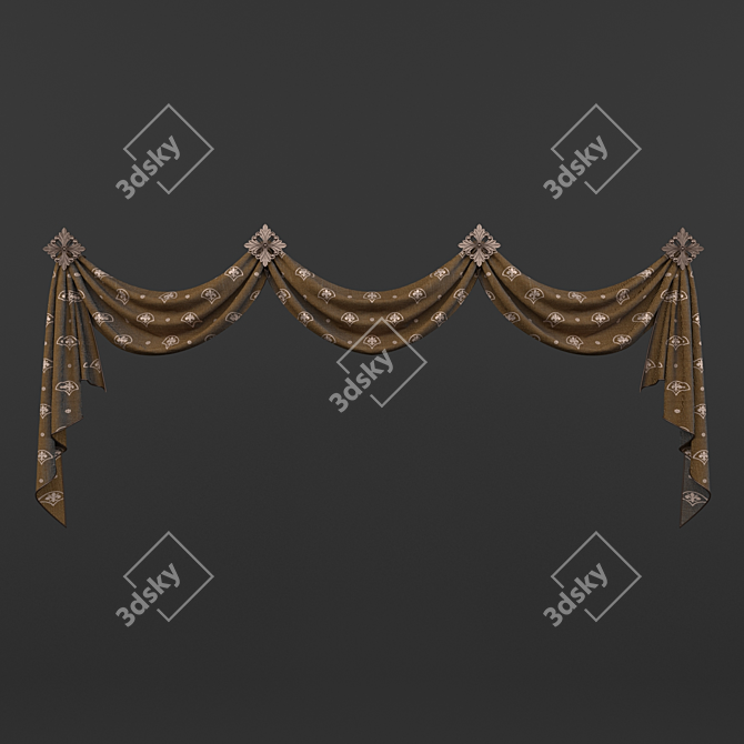 Versatile Drapery (Materials, Textures) 3D model image 1