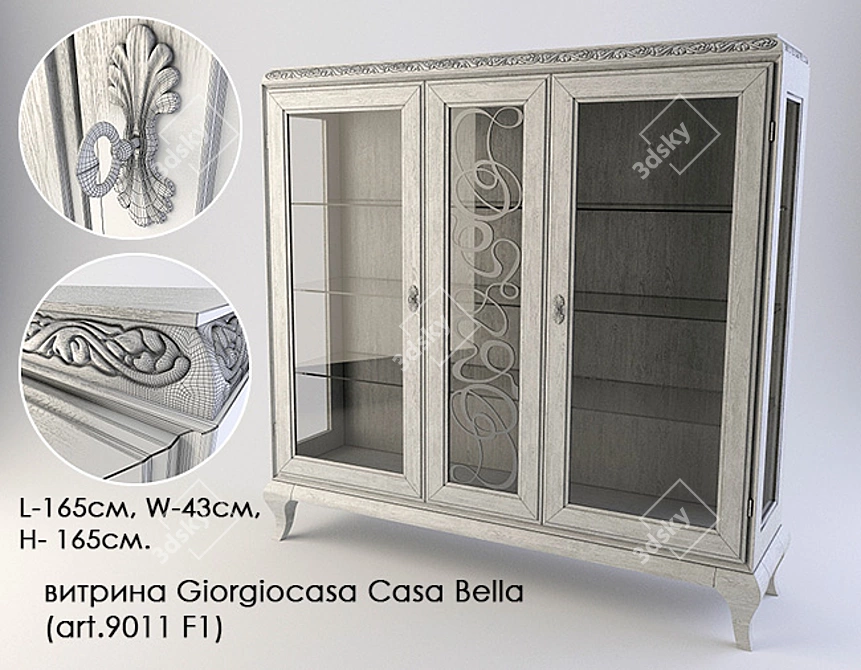 Giorgiocasa Casa Bella Showcase 3D model image 1