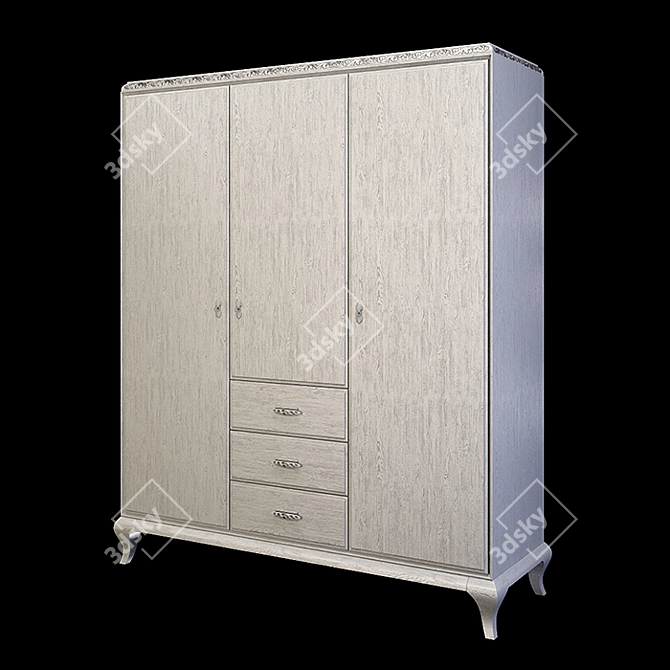 Elegant Giorgiocasa Casa Bella Wardrobe 3D model image 3