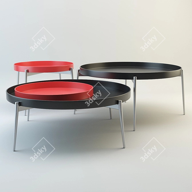 BoConcept VERA Coffee Tables 3D model image 1