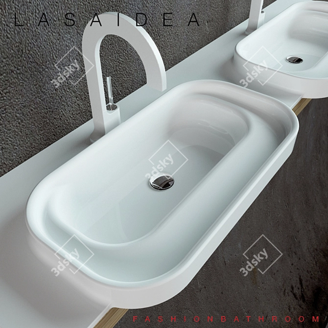 Washbasin Lasa Idea / Metropolis 3D model image 2