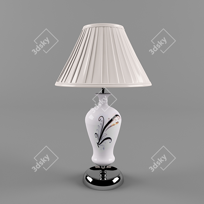 Elegant Veronika Chandelier: ARTE A2298LM-6CC 3D model image 1