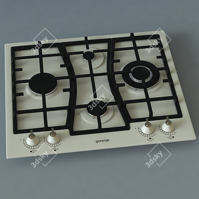 Gorenje GW65CLI Gas Hob 3D model image 1