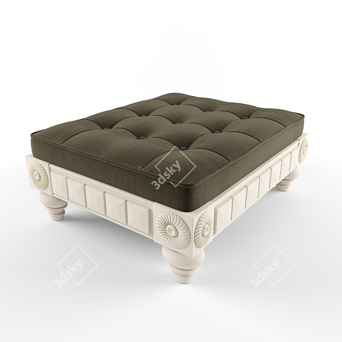 Eral Style Sofa 3D model image 1